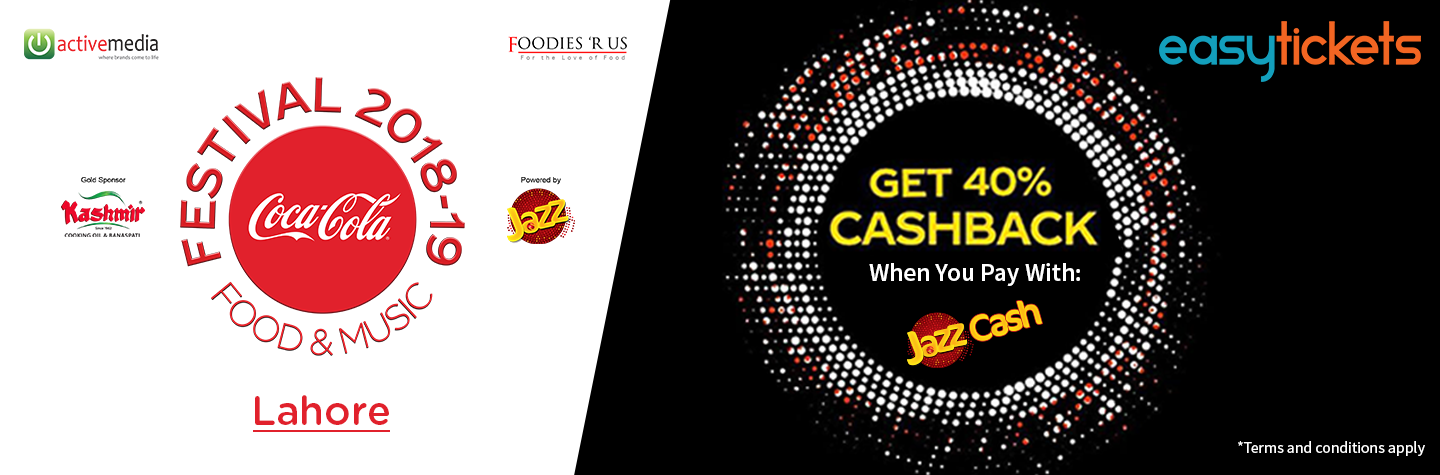 GET 40% CASHBACK ON COKEFEST TICKETS!